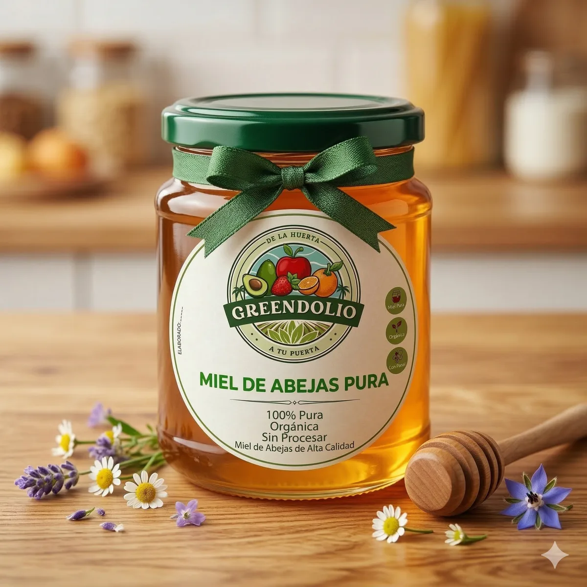 Miel pura de abejas